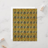 Tulip and Lily Pattern (von William Morris) Karte (Vorderseite/Rückseite Beispiel)