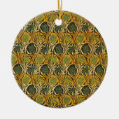 Tulip and Lily Pattern (von William Morris) Keramik Ornament (Vorne)