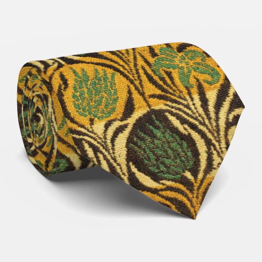 Tulip and Lily Pattern (von William Morris) Krawatte (Gerollt)