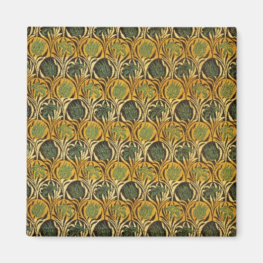 Tulip and Lily Pattern (von William Morris) Magnet (Vorne)
