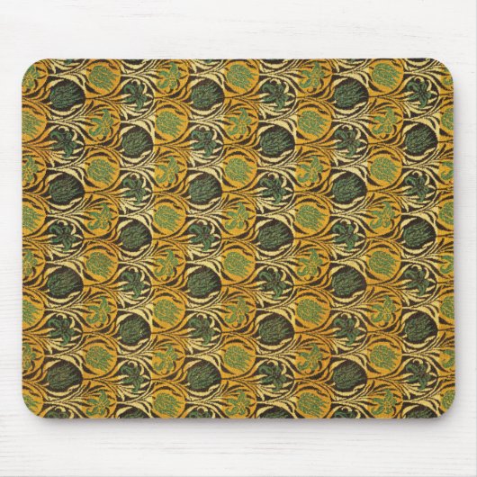 Tulip and Lily Pattern (von William Morris) Mousepad (Vorne)