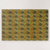 Tulip and Lily Pattern (von William Morris) Puzzle (Horizontal)