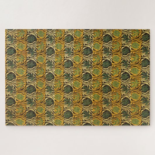 Tulip and Lily Pattern (von William Morris) Puzzle (Horizontal)