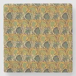 Tulip and Lily Pattern (von William Morris) Steinuntersetzer