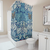 Tulip and Rose (1890) von William Morris Duschvorhang (Beispiel)