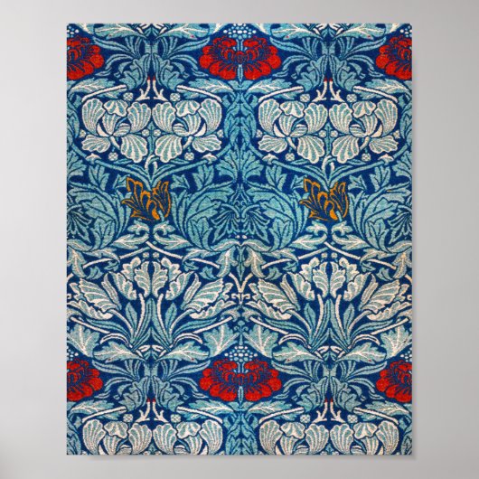 Tulip and Rose (1890) von William Morris Poster (Vorne)