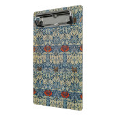 Tulip and Rose Date, Design 1876 William Morris Mini Klemmbrett (Gewinkelt2)