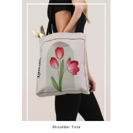 Tulip Art Crossbody Bag Tragetaschen Mit Langen Trägern