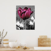 Tulip Art Poster (Küche)