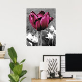 Tulip Art Poster (Heimbüro)