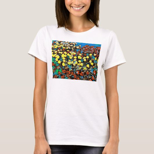 Tulip Basic Tank Top (weiß) w/ Dreaming (Vorderseite)