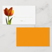 Tulip Besondere Anlass Platzkarte oder Escortkarte (Vorne/Hinten)