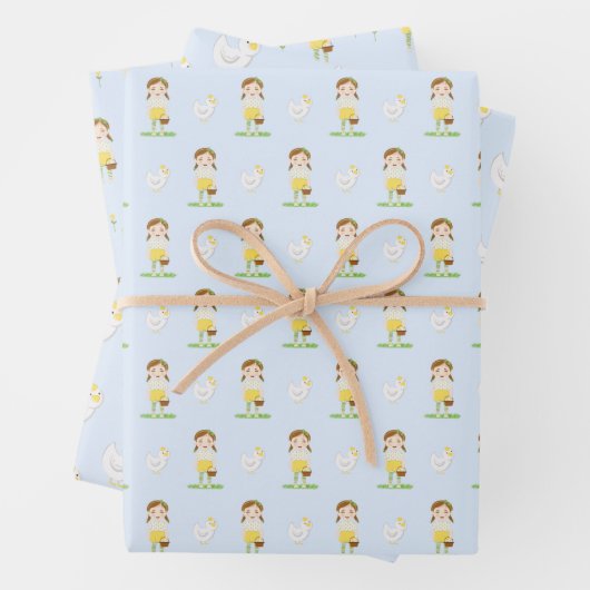 Tulip Birthday Geschenkpapier Set (Beispiel)