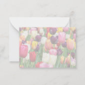 Tulip Blossom Vielen Dank Karten (Rückseite)