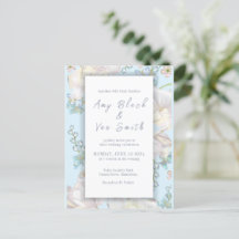 Tulip Blue Floral Wedding