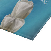Tulip Blume Alles ist möglich Inspiration Schneidebrett (Ecke)