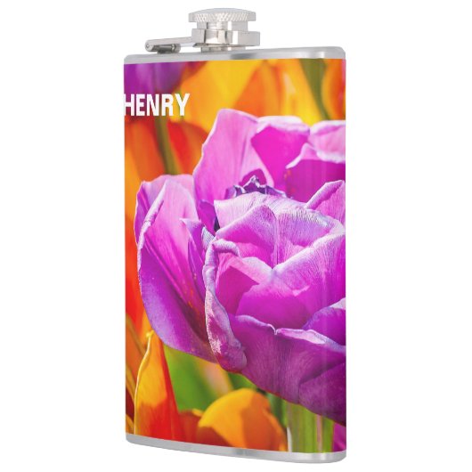 Tulip Blume Flachmann (Links)