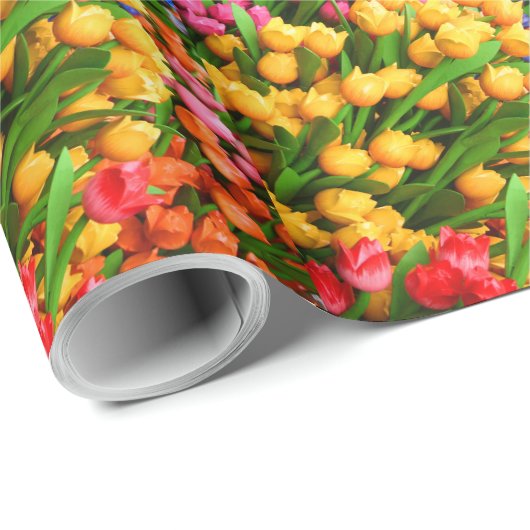 Tulip Blume Galore Geschenkpackung Geschenkpapier (Rolleneckpunkt)