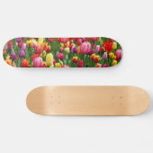 Tulip Blume Garden Banner Skateboard (Horizontal)