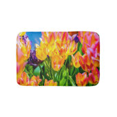 Tulip-Blume - Geblüht Badematte (Vorderseite)