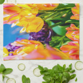 Tulip-Blume - Geblüht Handtuch (Gefaltet)