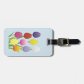 Tulip-Blume Gepäckanhänger (Vorderseite horizontal)