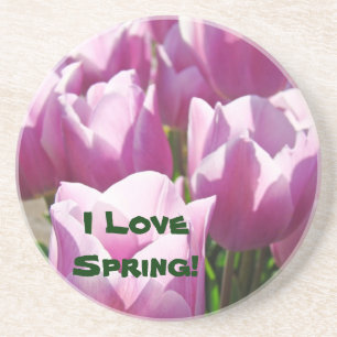 Tulip Blume Geschenke I Liebe Frühling! trinken Co Untersetzer