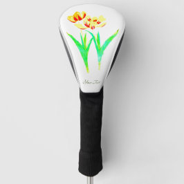 Tulip Blume Golf Head Cover Golf Headcover