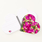 Tulip Blume in Fuchsia Notizblock (Innenseite)