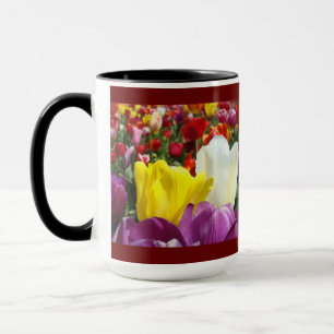 Tulip Blume Kaffee Mugs farbenfrohe Tulips Tasse