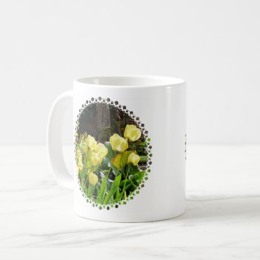 TULIP BLUME KAFFEETASSE (Vorderseite Links)