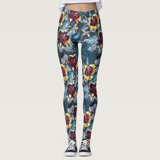 Tulip-Blume - Legierung Leggings (Vorderseite)