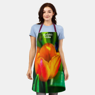 Tulip Blume Schürze