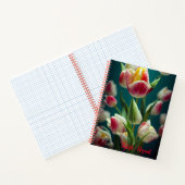 Tulip Blume Spiral Notebook Notizblock (Innenseite)