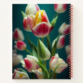 Tulip Blume Spiral Notebook Notizblock (Rückseite)