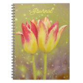 Tulip Blume Together Art Journal Notebook Notizblock (Vorderseite)