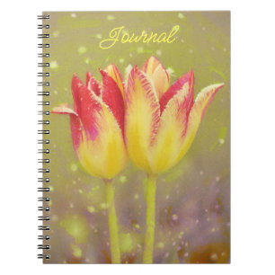 Tulip Blume Together Art Journal Notebook Notizblock