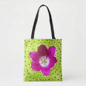 Tulip Blume und Polka Tasche (Vorderseite)