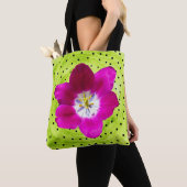 Tulip Blume und Polka Tasche (Von Nahem)