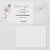 Tulip Blume Vielen Dank Mitteilungskarte (Vorne/Hinten)