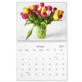 Tulip Blumengärten 12 Monate Kalender Länge (Jan 2027)