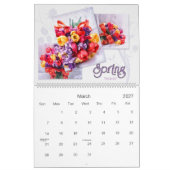 Tulip Blumengärten 12 Monate Kalender Länge (Mär 2027)