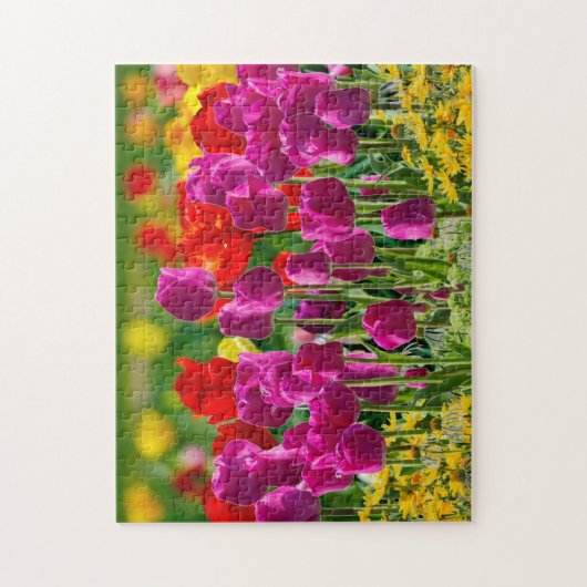 Tulip Blumengarten Puzzle (Vertikal)