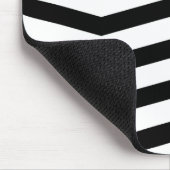 Tulip Botanical Zickzack Stripe Muster Mousepad (Ecke)