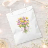 Tulip Bouquet Favor Taschen Geschenktütchen (Ausgeschnitten)