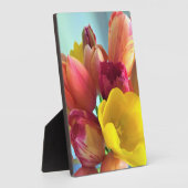 Tulip Bouquet Fotoplatte (Seite)