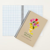 Tulip Bouquet Frische Pasta machen Notizblock (Innen)