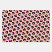 Tulip Bouquet Malerei Original Garden Blume Kunst, Geschenkpapier Set (Vorderseite 3)