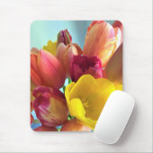 Tulip Bouquet Mousepad (Mit Mouse)