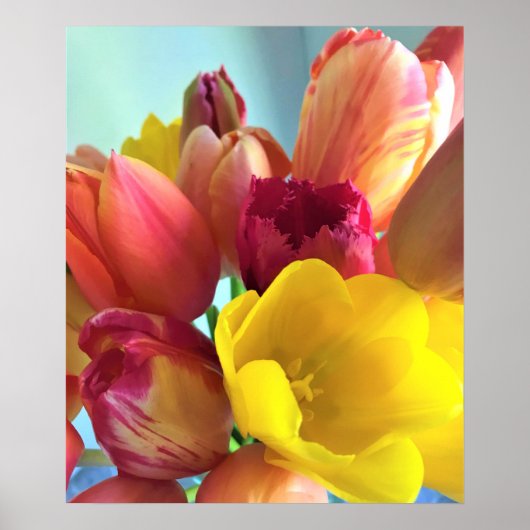 Tulip Bouquet Poster (Vorne)